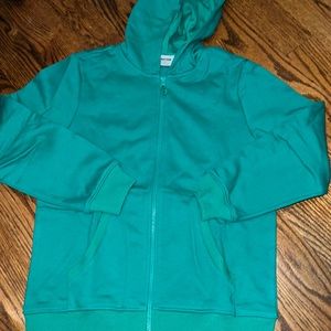 Kid nation hooded green sweatshirt green size xL (10) new in package